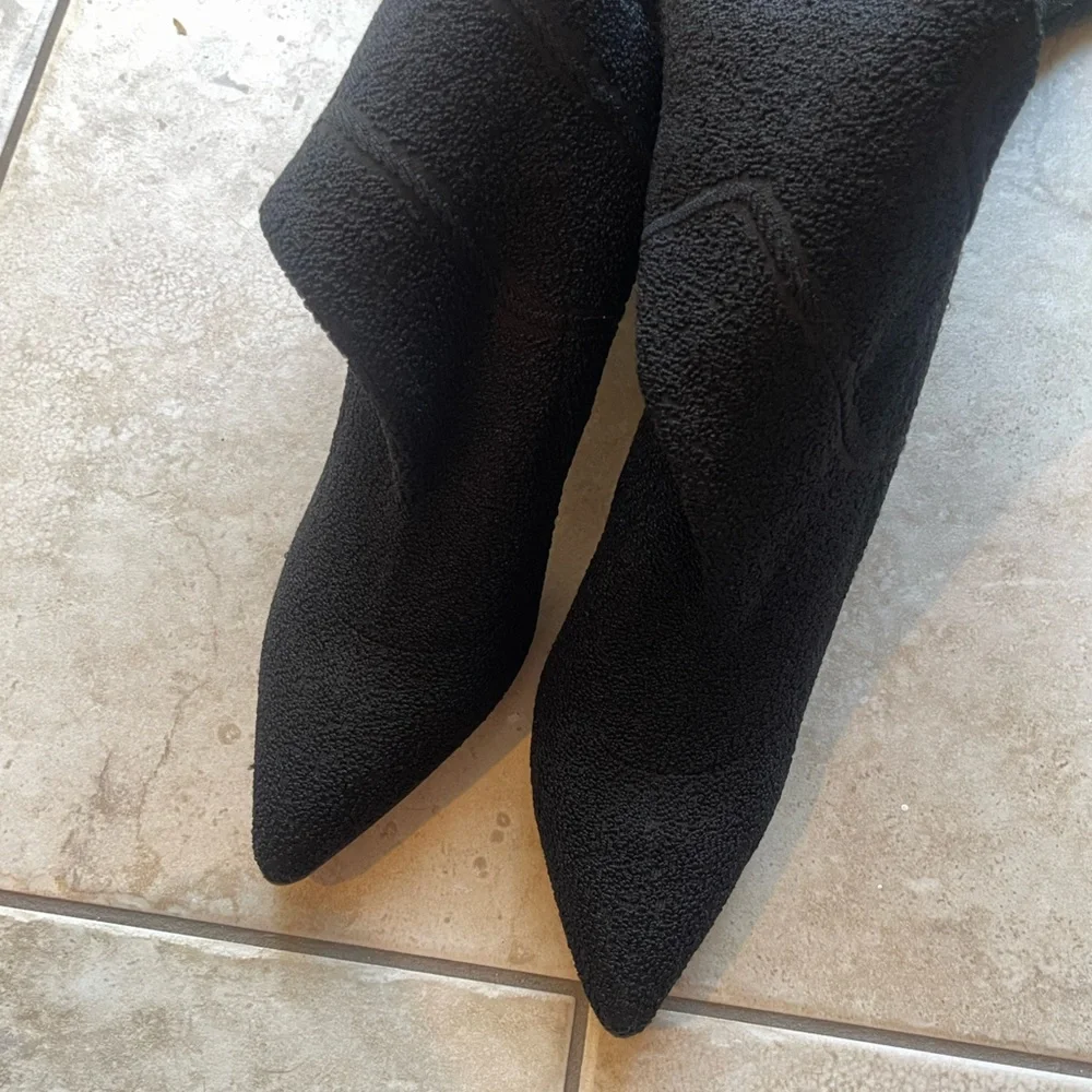 PAIGE jessamine over the knee stretch knit boots